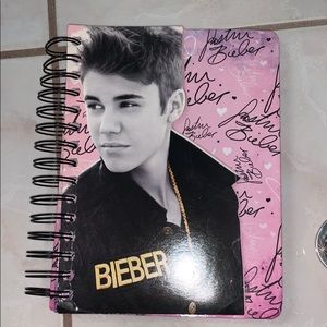 Justin Bieber notebook